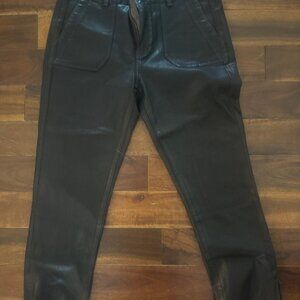 Paige Leather Joggers